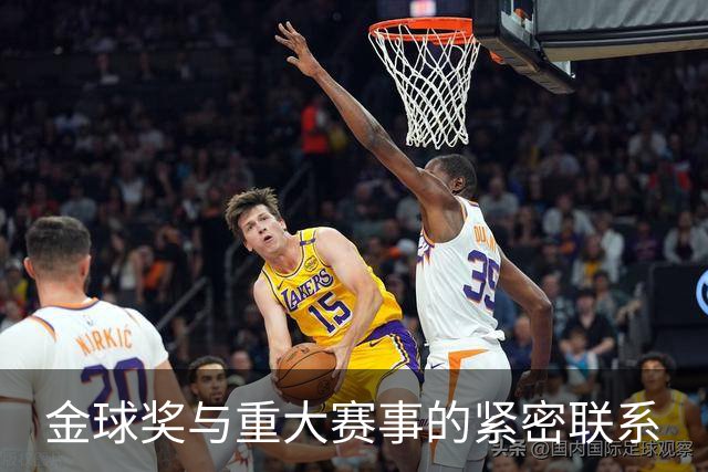 金球奖与重大赛事的紧密联系